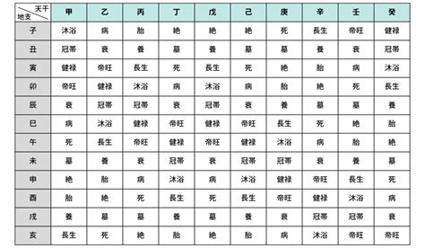 十 二 運|四柱推命の十二運とは？年柱・月柱・時柱とあわせて。